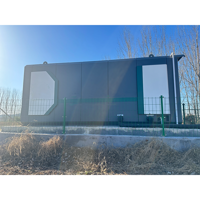 Modular PLC Controlled Sewage Treatment Plant with Pump & Motor 30m³/d Capacity Easy to Use for Resorts & Commercial Use